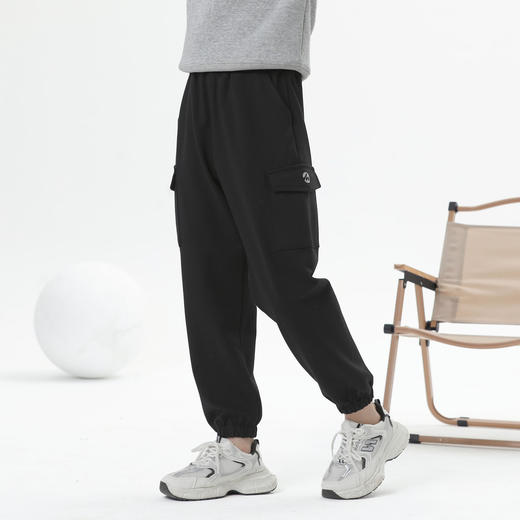 【MQD】童装男大童针织裤春季新款儿童潮酷休闲百搭运动长裤束脚裤 商品图3