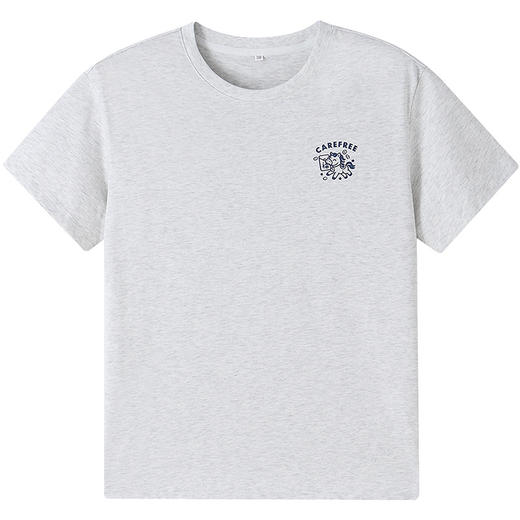 女童圆领短袖针织衫夏季新款安奈儿童装EM621726 商品图5