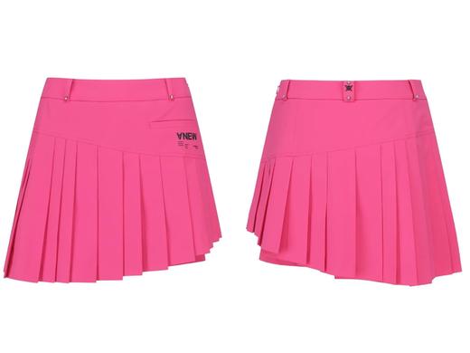 Anew家新款女士短裙来啦！不规则长度百褶设计更stylish，同色短裤打底接受度更高，最新一季限定款 ！ 两色入，对比色具有强烈的视觉冲击感！❤️多处印花➕铆钉，充满着甜酷的感觉！ 商品图3