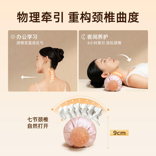 草本热灸安睡颈枕   安睡整晚  告别颈椎咔咔响 商品图2