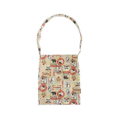 HUJI祤集Flutter单肩包插画复古系列 商品图3