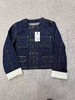 F011634新款女装新中式盘扣圆领短款牛仔外套 商品缩略图0