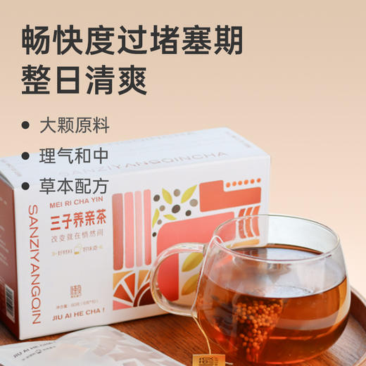 【三子养亲茶】顺气涤痰  源自古方  清香大茶包 lc 商品图0
