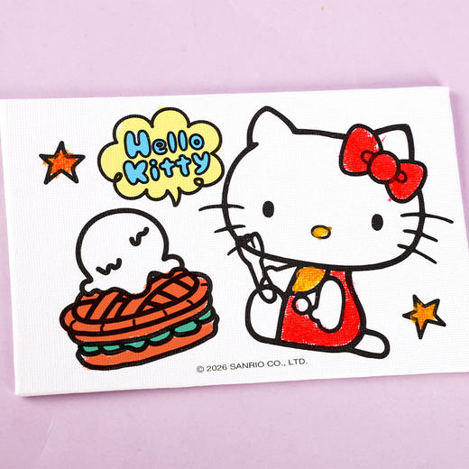 三丽鸥DIY涂色画DIY手作-纪念日百货门店同款168896808 商品图1