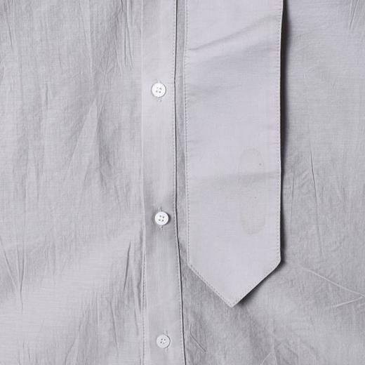 SDSA男士秋冬新款痞帅男装韩版纯色领带衬衫百搭宽松简约休闲衬衣 商品图2