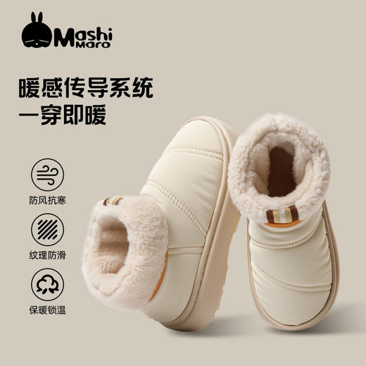 【YW】无忧购秋冬季棉拖鞋女新款家用保暖防滑毛毛绒厚底棉鞋ZS-3113（截单后3-5天发货) 商品图2