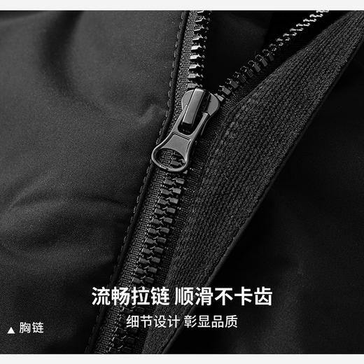 【鹅绒】圣得西个性潮款2025年冬季男士羽绒服翻领轻薄保暖外套 商品图6