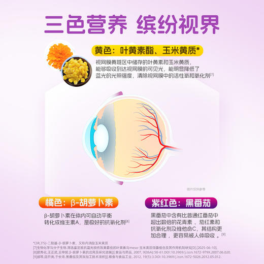 龙牡叶黄素酯压片糖果，儿童成人添加玉米黄质三色缤纷营养 儿童 成年人 老年人皆可 官方正品旗舰店 商品图3