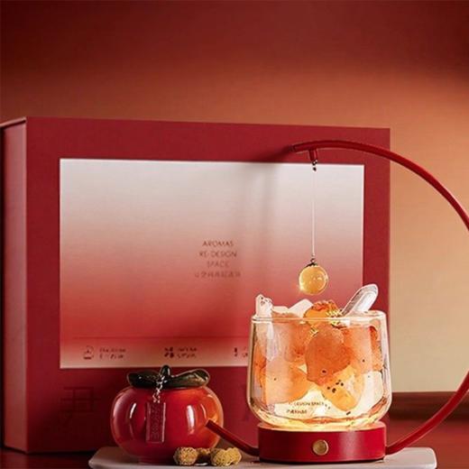 【以礼寄情用 气味存放心意】尹谜月亮灯扩香石香薰礼盒  3档朦胧柔光  满足不同的用光需要 商品图0