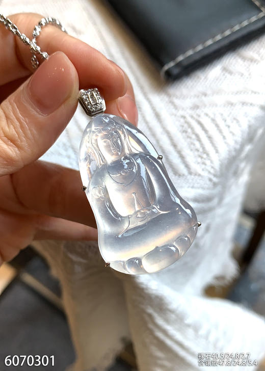 6070301，观音吊坠。具体价格微信咨询 商品图2