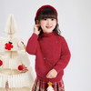 笛莎Deesha  女童毛衫2025年冬季新款小童女孩儿童洋气喜庆舒适新年毛衣 商品缩略图1