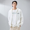 GXG男装春季字母绣花宽松运动开襟外套男女同款休闲连帽卫衣K&C 商品缩略图1