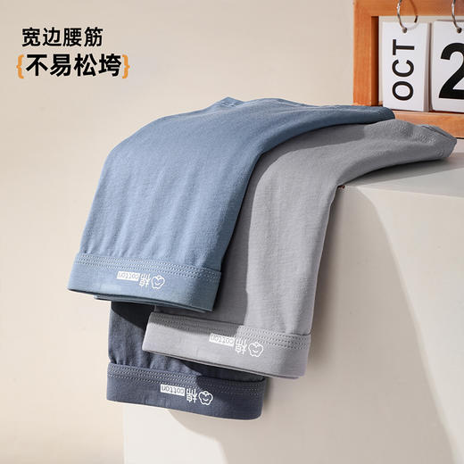 【3条装】雅黛俪男士内裤透气舒适含商蚕丝裆底四角裤头男生 商品图3