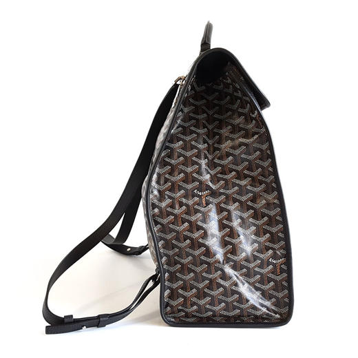 【95新】GOYARD戈雅黑色老花Saint Leger双肩包女士 120126NJS11 商品图3