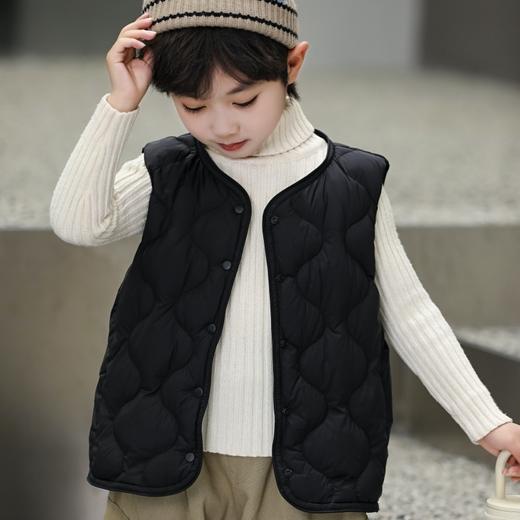 90白鸭绒儿童轻薄儿童羽绒服/马甲 男女童内胆内外穿童装马甲外套 商品图7
