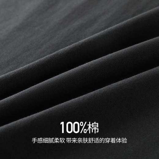 GXG男装【植绒小熊】夏季时尚舒适休闲情侣款圆领短袖T恤K&C 商品图9