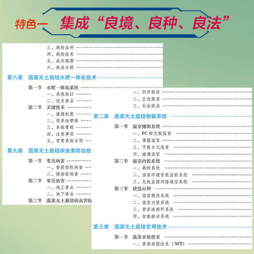 官网 蔬菜无土栽培关键技术 唐世凯 蔬菜无土栽培物联系统常用技术育苗技术专项技术水肥一体化技术书籍 商品图2