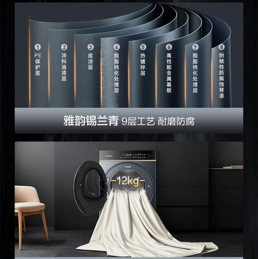 卡萨帝（Casarte）干衣机 CG S12TBLAU1 商品图3