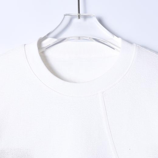 9512SDSA秋季新款男士痞帅潮牌撞色印花设计圆领卫衣设计师套头百搭 商品图2