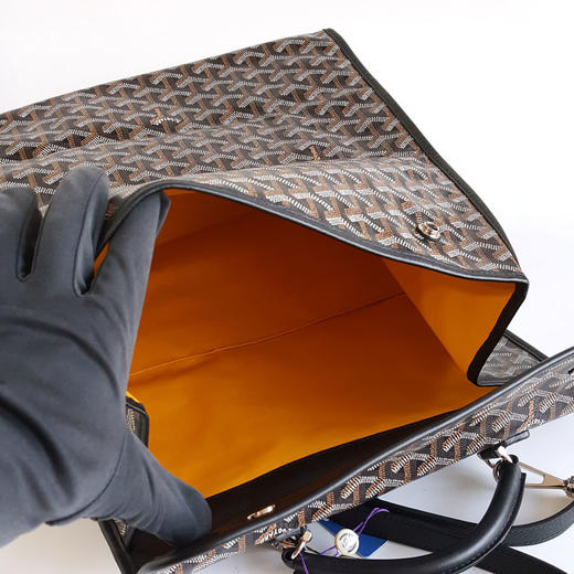 【95新】GOYARD戈雅黑色老花Saint Leger双肩包女士 120126NJS11 商品图7