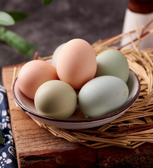 屈乡小农女 农家五彩鸡蛋30枚 秭归 商品图0