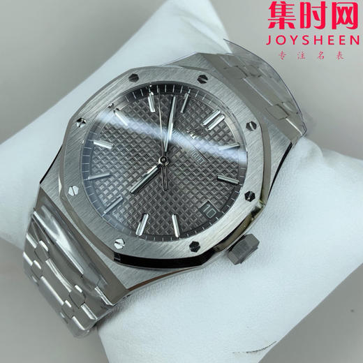 VS爱彼皇家橡树15500系列 无卡度 丹东4302一体机芯 新陶瓷滚珠轴承版 灰色盘 水泥灰 男士腕表 表径41mm 商品图1