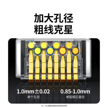 绿联六类网线水晶头 6类千兆网络接头 CAT6镀金工程级RJ45电脑连接器适用超六类非屏蔽网线 100个60558 商品图4