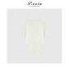 04-3潘依绣丁丁宠粉早秋纯色简约百搭正肩针织短袖T恤 Q1733 商品缩略图1