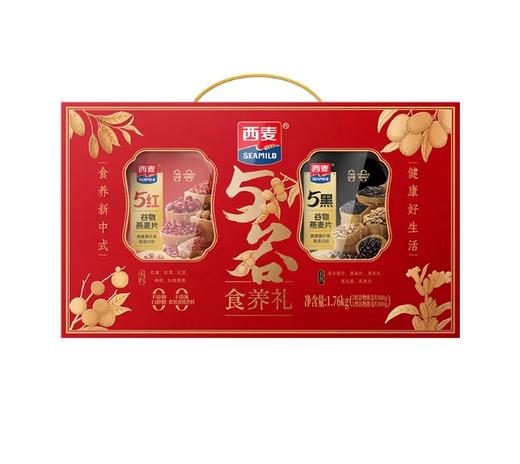 西麦五谷食养礼礼盒1760g过节送礼健康谷物冲饮营养送长辈走亲戚 商品图4