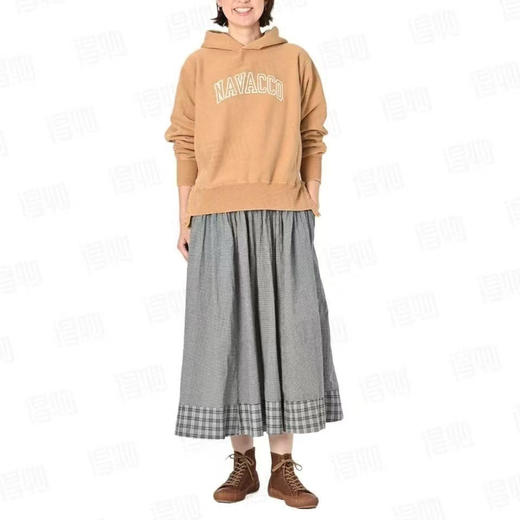 【周末秒杀 直接调价 下单即可】45R 日系复古 做旧风 连帽加绒 卫衣［前短后长］ 商品图3