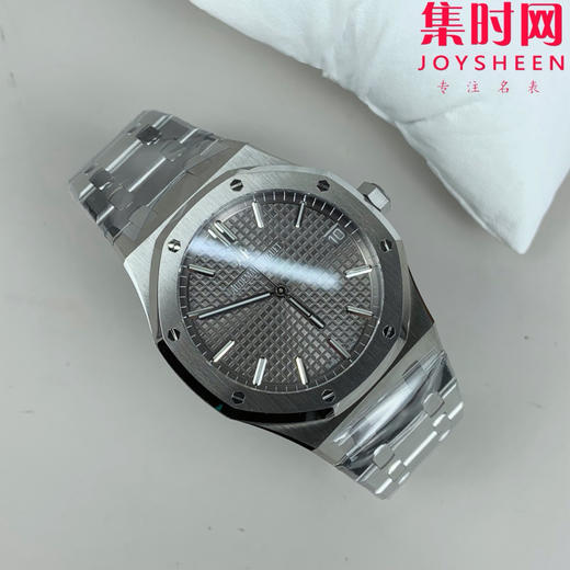 VS爱彼皇家橡树15500系列 无卡度 丹东4302一体机芯 新陶瓷滚珠轴承版 灰色盘 水泥灰 男士腕表 表径41mm 商品图3