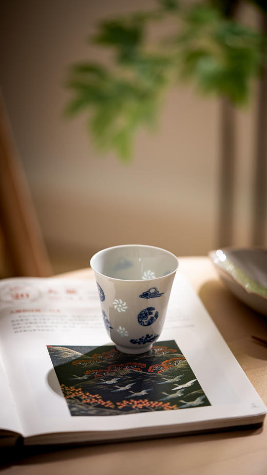 陶博城店新年专享【柴窑月夕花辰闻香杯】 商品图3