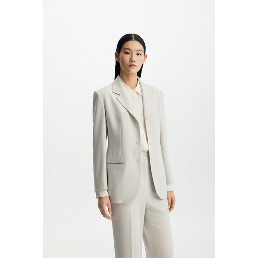 商场同款PURE TOUCH 26春夏新款三醋酸西服外套微收腰轻商务西装 商品图5