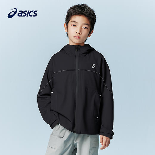 【商场同款】ASICS/亚瑟士儿童2026新款潮流廓形冲锋衣防风透湿 商品图3