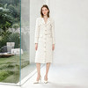 IWY/小香风粗花呢连衣裙女高级感西装裙显瘦通勤职业装工装裙WQ001-M 商品缩略图1