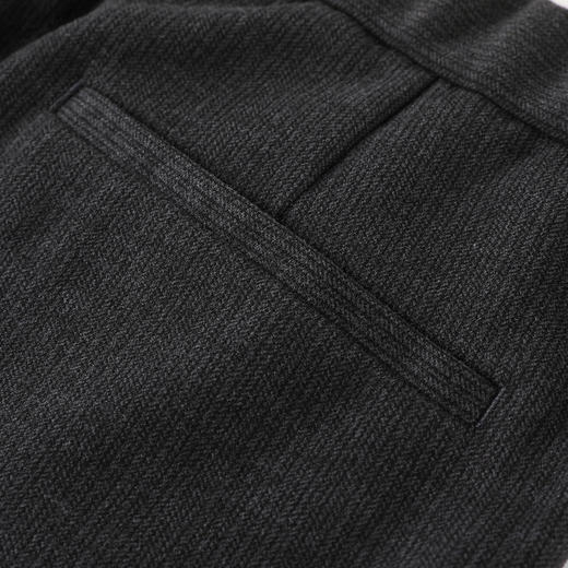 GXG男装秋季日常通勤弹力舒适简约纯色直筒商务男式休闲裤K&C 商品图12