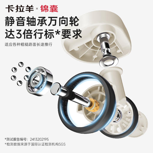 【专利榫卯铝框】卡拉羊铝镁合金榫卯平框大深舱魔方体箱CX8425 商品图4