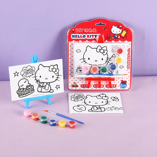 三丽鸥DIY涂色画DIY手作-纪念日百货门店同款168896808 商品图0