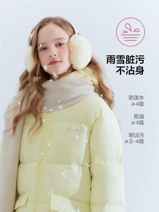 笛莎Deesha  童装轻薄羽绒服女童2025年冬季新款中童女孩宝宝儿童羽绒服 商品图2