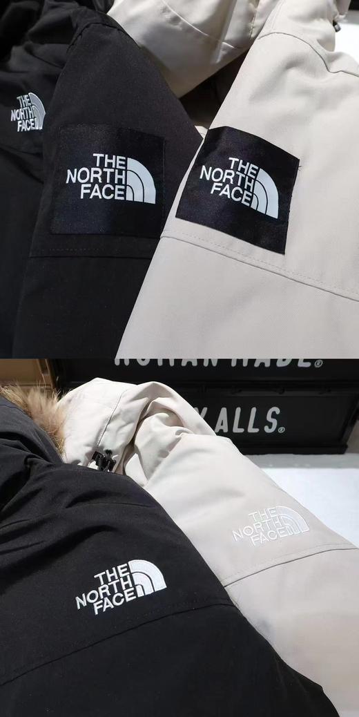 F011601极地系列中长款毛领连帽羽绒服男女同款 商品图12