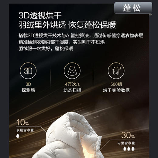 卡萨帝（Casarte）干衣机 CG S12TBLAU1 商品图7