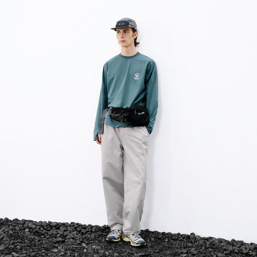 714street防晒速干衣7A抗菌运动长袖上衣2026春季宽松印花T恤男款 商品图4