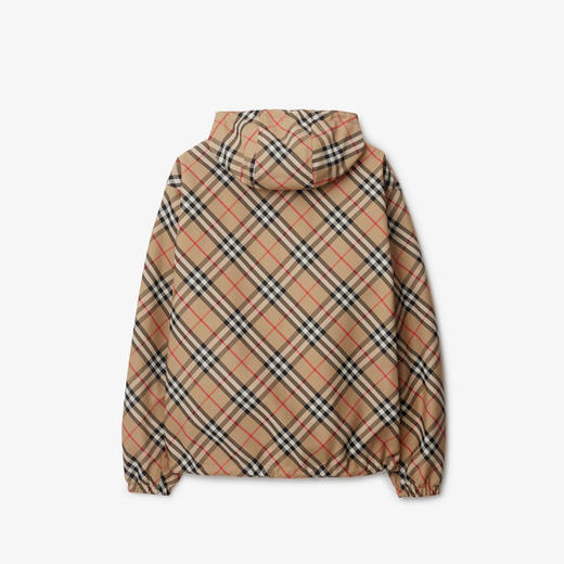 【二】BURBERRY 巴宝莉 男士马术骑士徽标刺绣双面夹克外套 格子 8104102 B9368 商品图1
