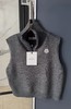 F011631柔软舒适高领半拉链宽松廓形针织背心 商品缩略图9