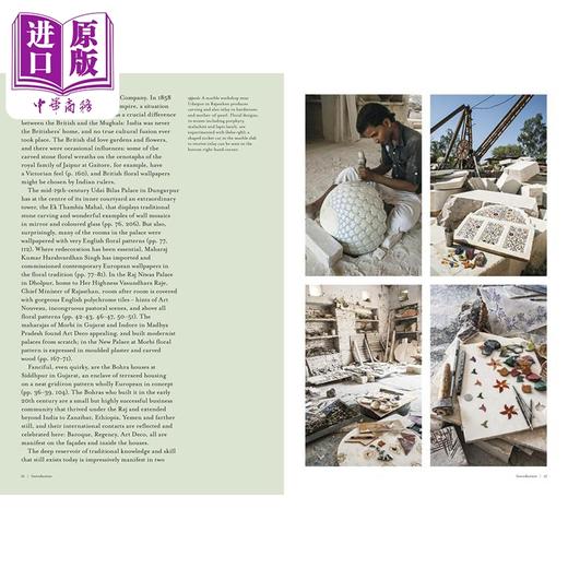 【中商原版】Floral Patterns of India 进口艺术 印度花卉纹样 T&H 商品图9