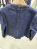 F011634新款女装新中式盘扣圆领短款牛仔外套 商品缩略图9