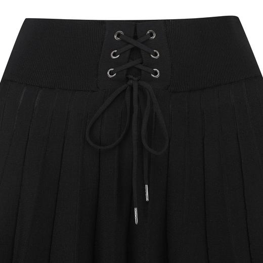 Anew家新款女士针织高腰百褶裙来啦！正经出口单纯原，全品相发货❗️松紧腰+抽绳设计, 上身舒适又自如,  裙摆摒弃了传统的设计理念，针织➕百褶使裙子的整体性更好, 呈现简洁流畅的视觉感,！ 商品图3