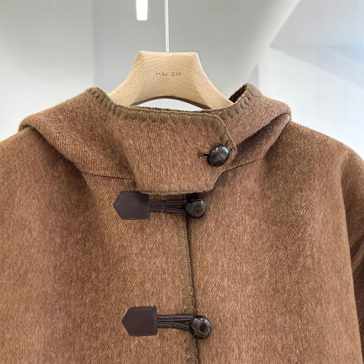 【来点不一样的】可意会不可言传～柜2500+！2026羊毛/驼绒/桑蚕丝伯爵红茶贝壳绣双面呢短大衣外套女冬款！ 商品图1