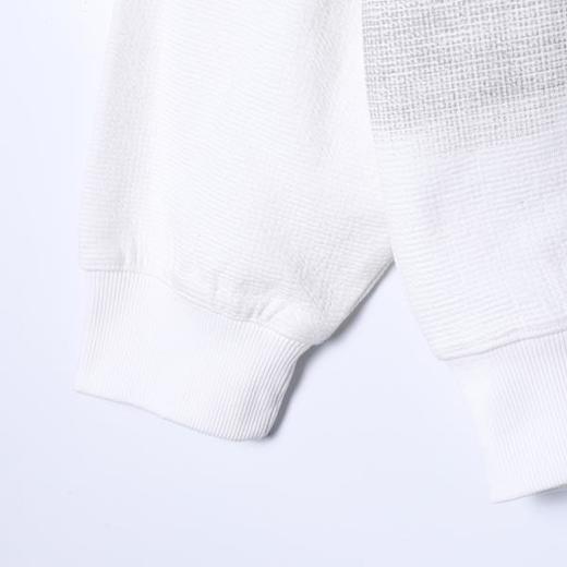 9512SDSA秋季新款男士痞帅潮牌撞色印花设计圆领卫衣设计师套头百搭 商品图4