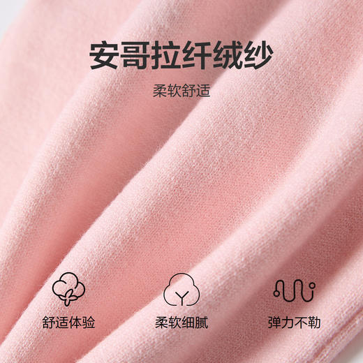 笛莎Deesha 婴幼女童毛衣2025冬萌趣雪人保暖百搭时尚休闲针织上衣 商品图4